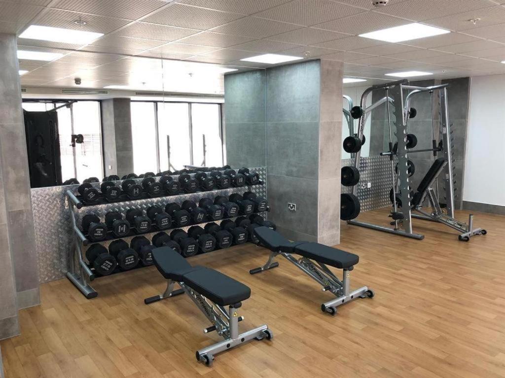 Cp High Floor Luxury Studio With Sea View Gibraltar Luaran gambar