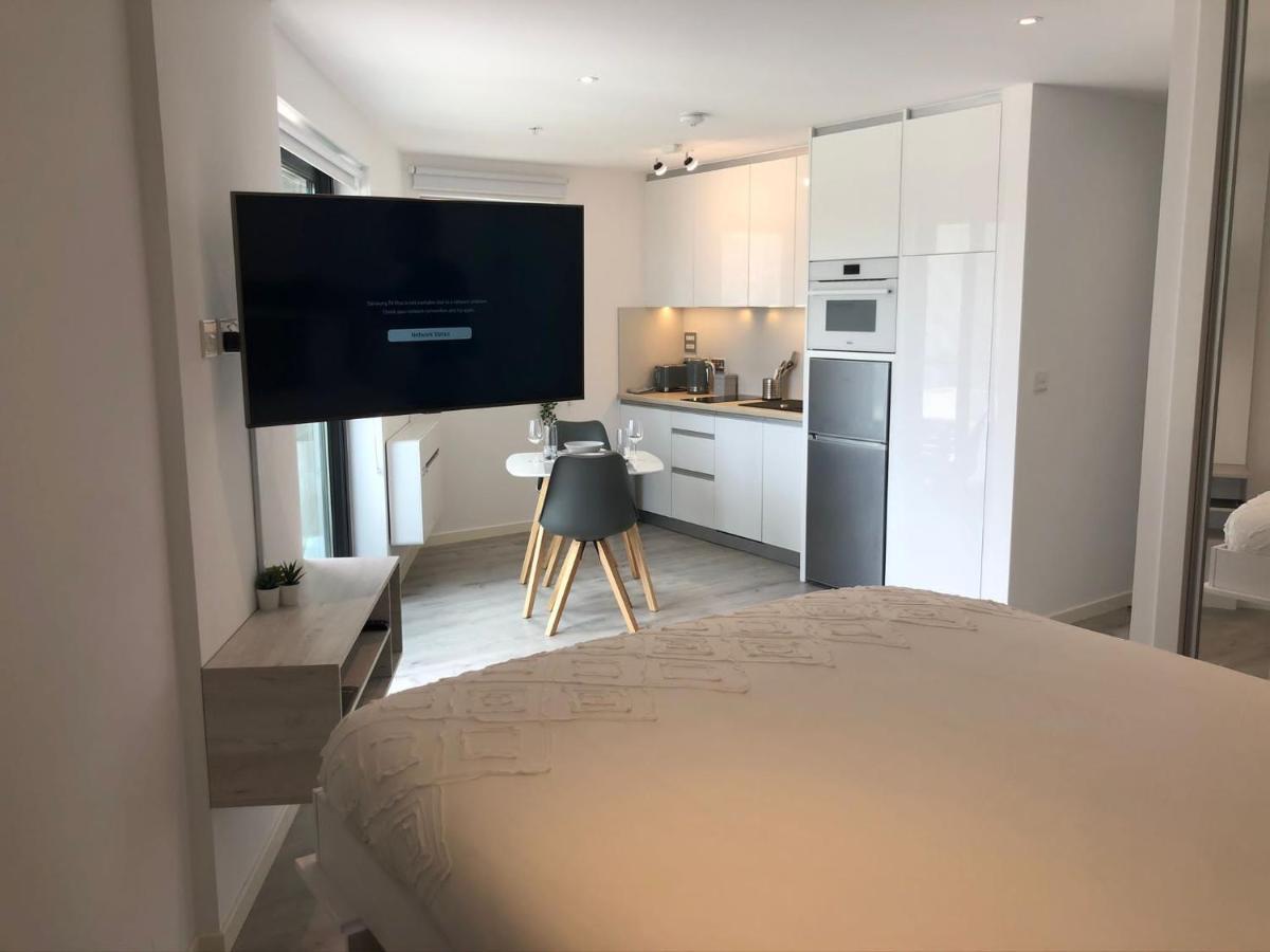 Cp High Floor Luxury Studio With Sea View Gibraltar Luaran gambar